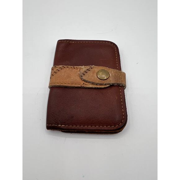 Holtz The Sultan of Swat ~‎ Vintage Baseball Glove Snap Front Pocket Wallet - Picture 2 of 5